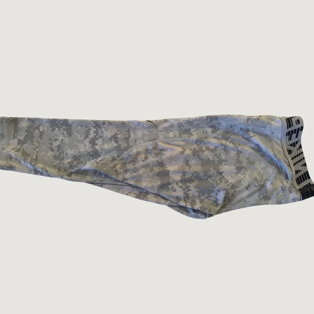 Nike Pro Compression‎ Leggings Mens Grey Digital Camo Athletic Tights